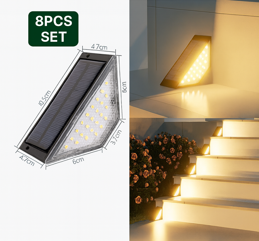 TCS™ LED Solar Waterproof Lights