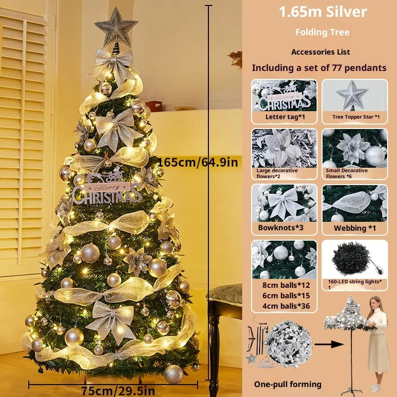 Foldable wireless LED Christmas tree by The Comfort Space