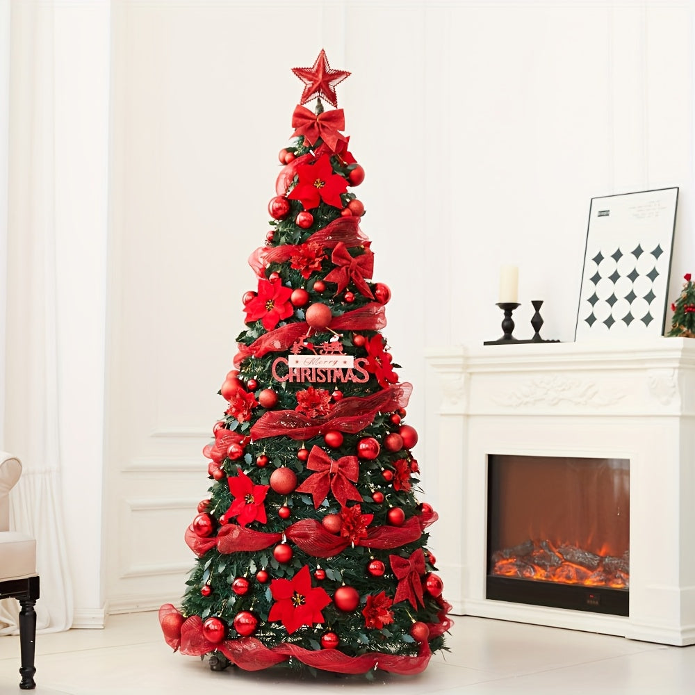 Foldable telescopic Christmas tree