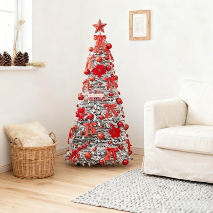Foldable telescopic Christmas tree